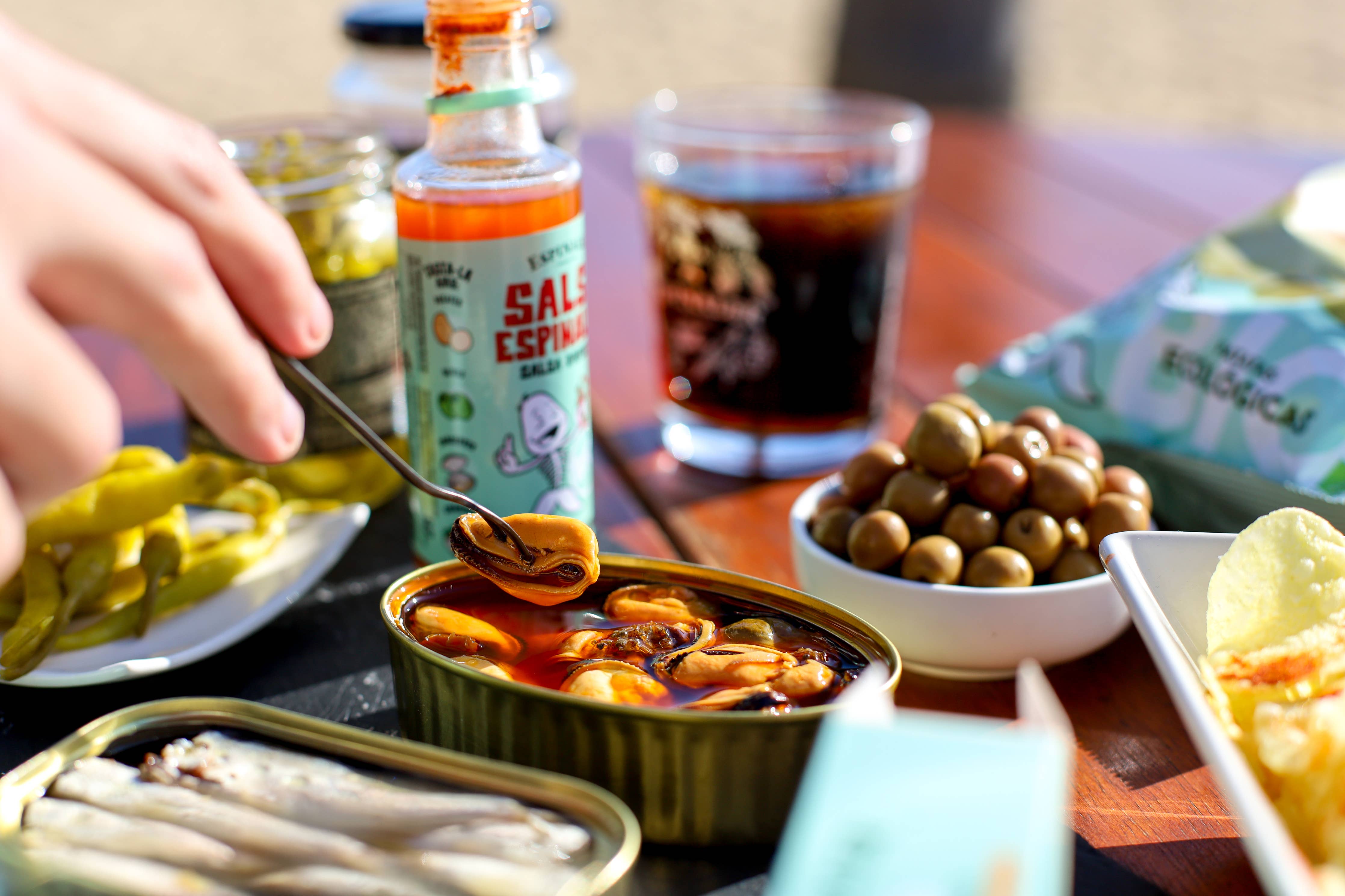 ESPINALER OL-120 Pickled Mussels 20/30 pieces – šoninis vaizdas | Beata Nicholson