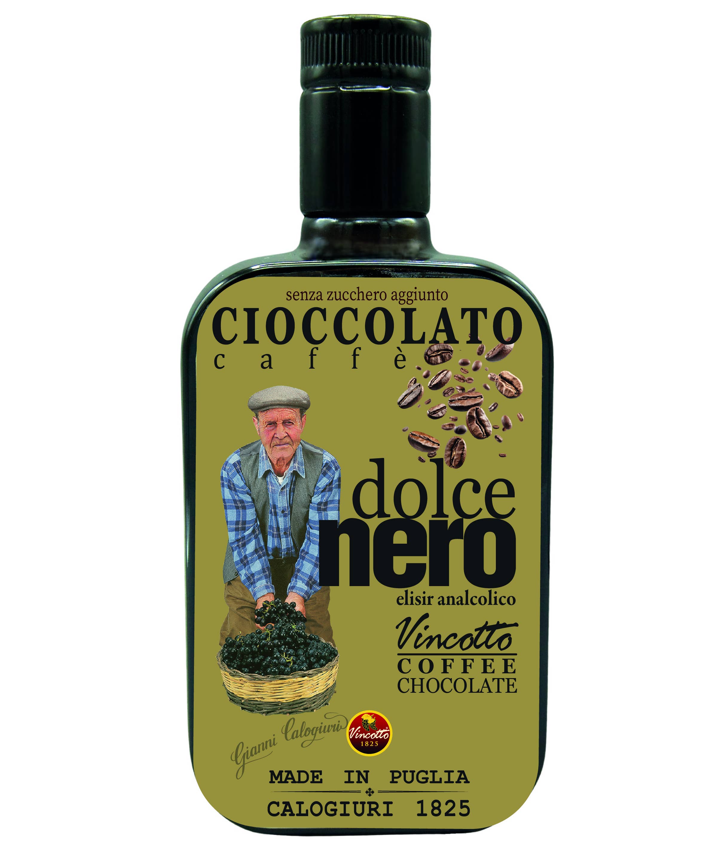 Ypatingas šokoladinis vynuogių eliksyras - Dolcenero Vincotto Chocolate ir kavos eliksyras