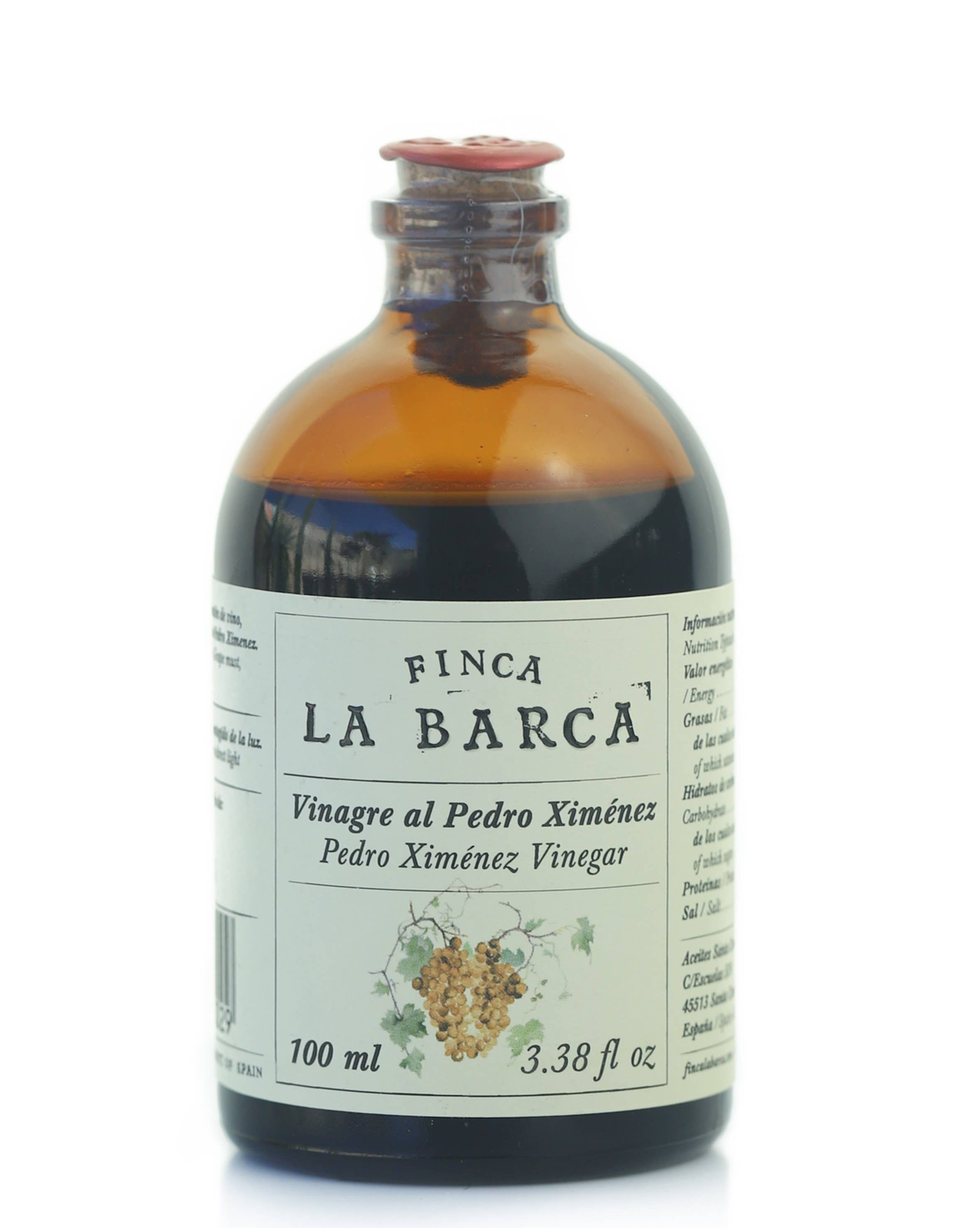 Vinagre al Pedro Ximenez 100 ml. Finca La Barca
