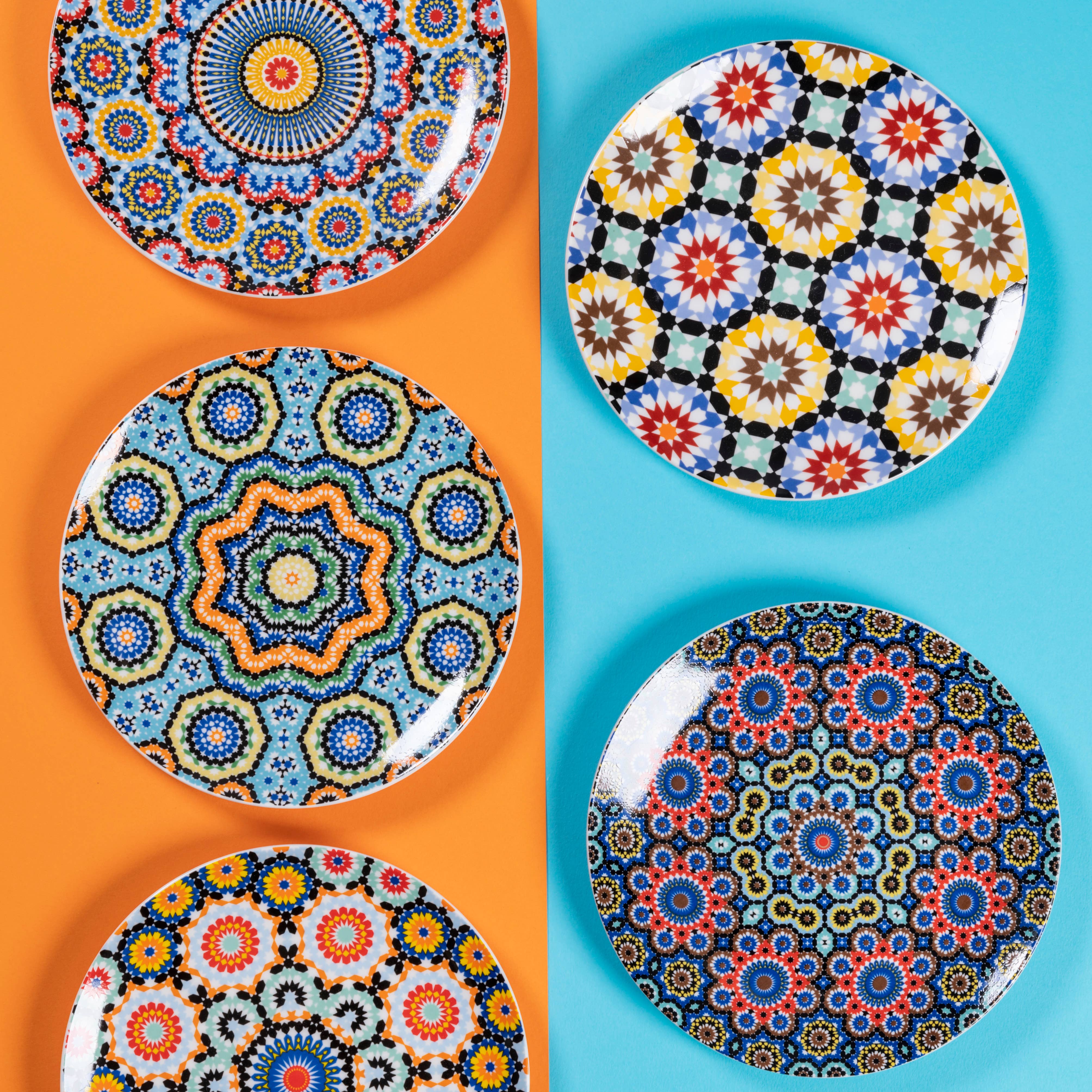 Marrakech porcelain fruit plate VdE Tivoli 1996