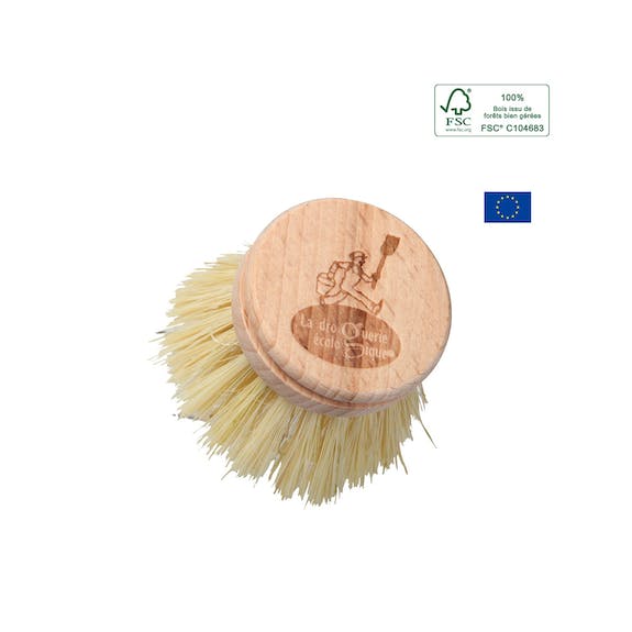 Dish Brush Refill Natural Wood Fibers Ecodis - Grand Beau