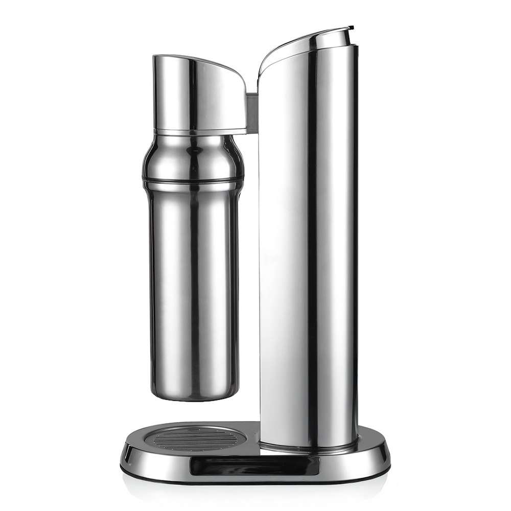 Bubliq glass carbonator - Steel - Sparkling water maker bubliq
