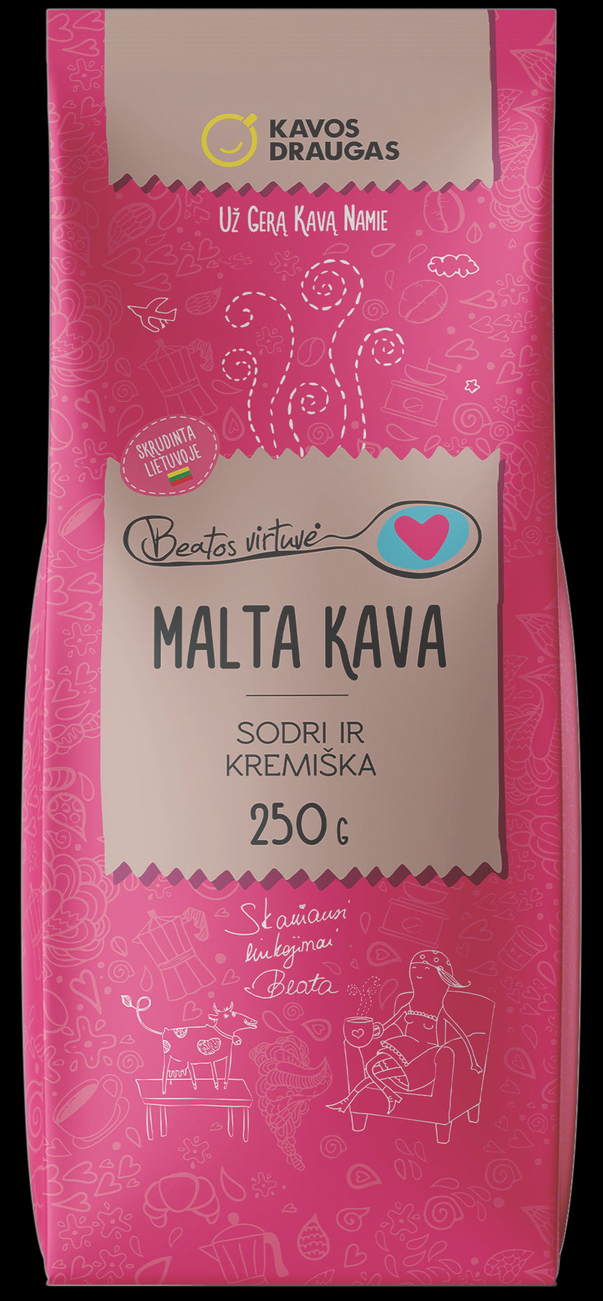 Ground coffee BEATOS VIRTUVĖ, 500 g