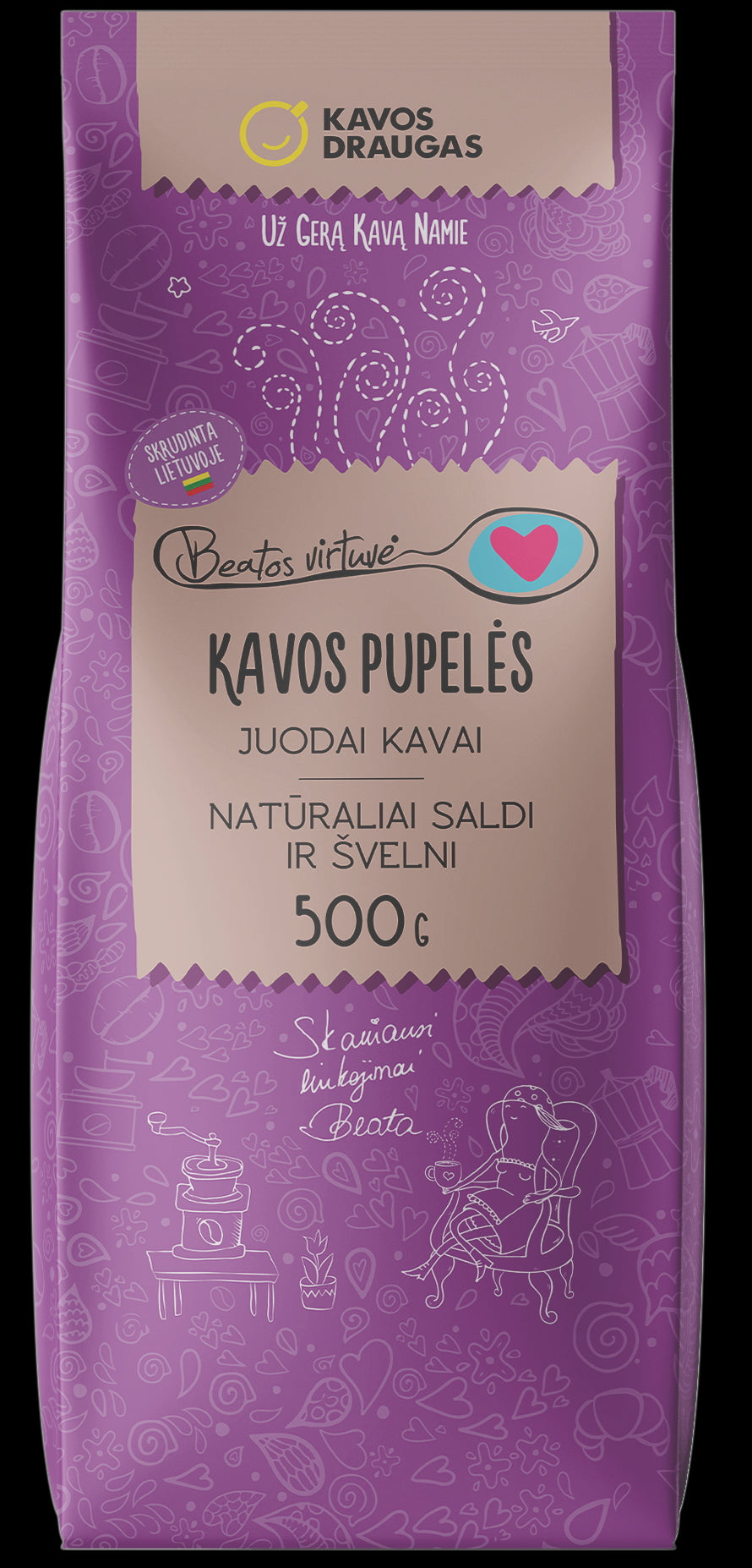 Kavos pupelės BEATOS VIRTUVĖ juodai kavai