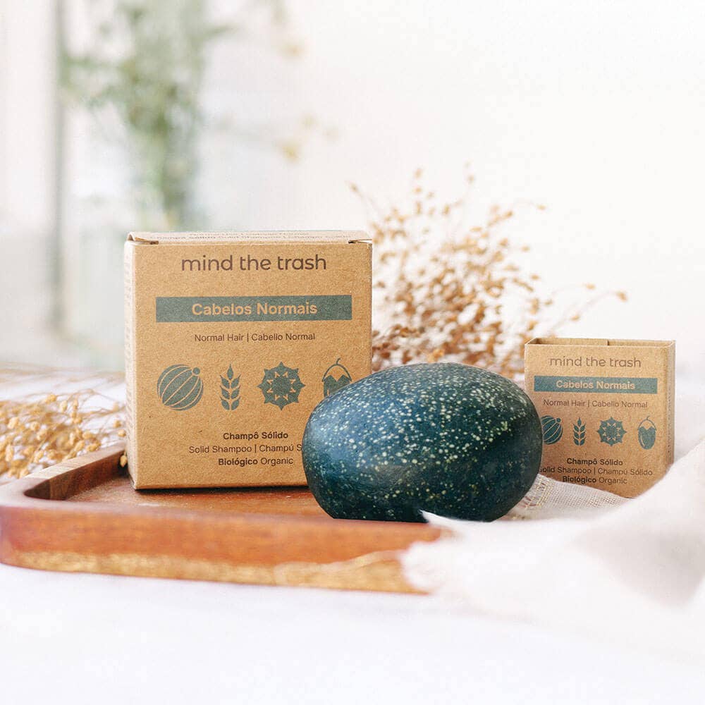 Solid Shampoo Normal Hair - Mind The Trash – priekinis vaizdas | Beata Nicholson