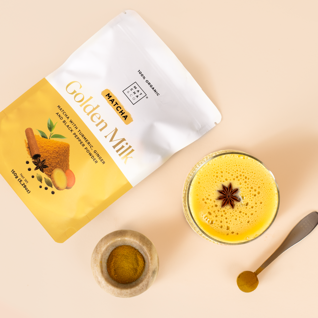Matcha Golden Milk – matcha su ciberžole, imbieru ir cinamonu – 3 nuotrauka | Beata Nicholson