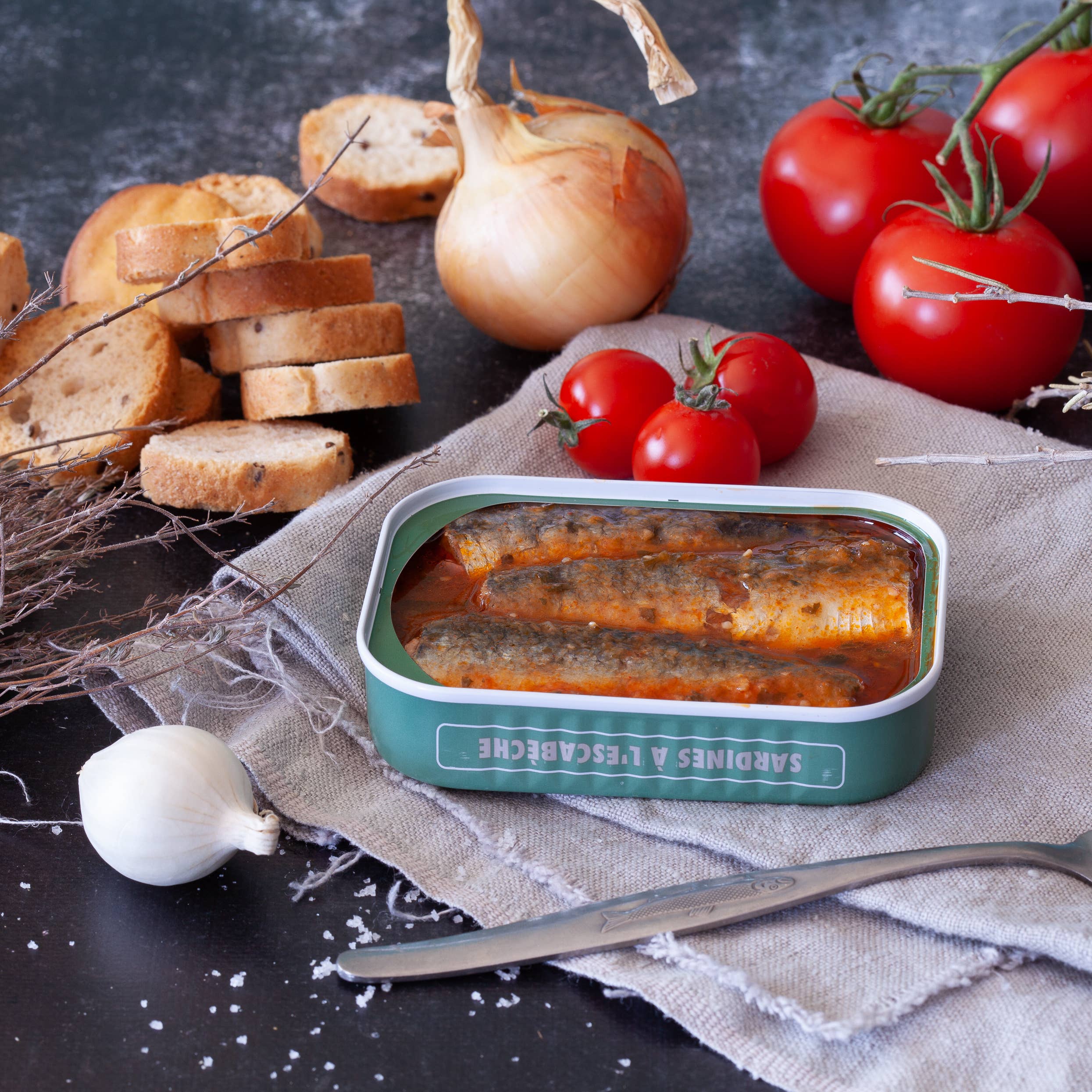 Sardinės eskabeče padaže | Ferrigno