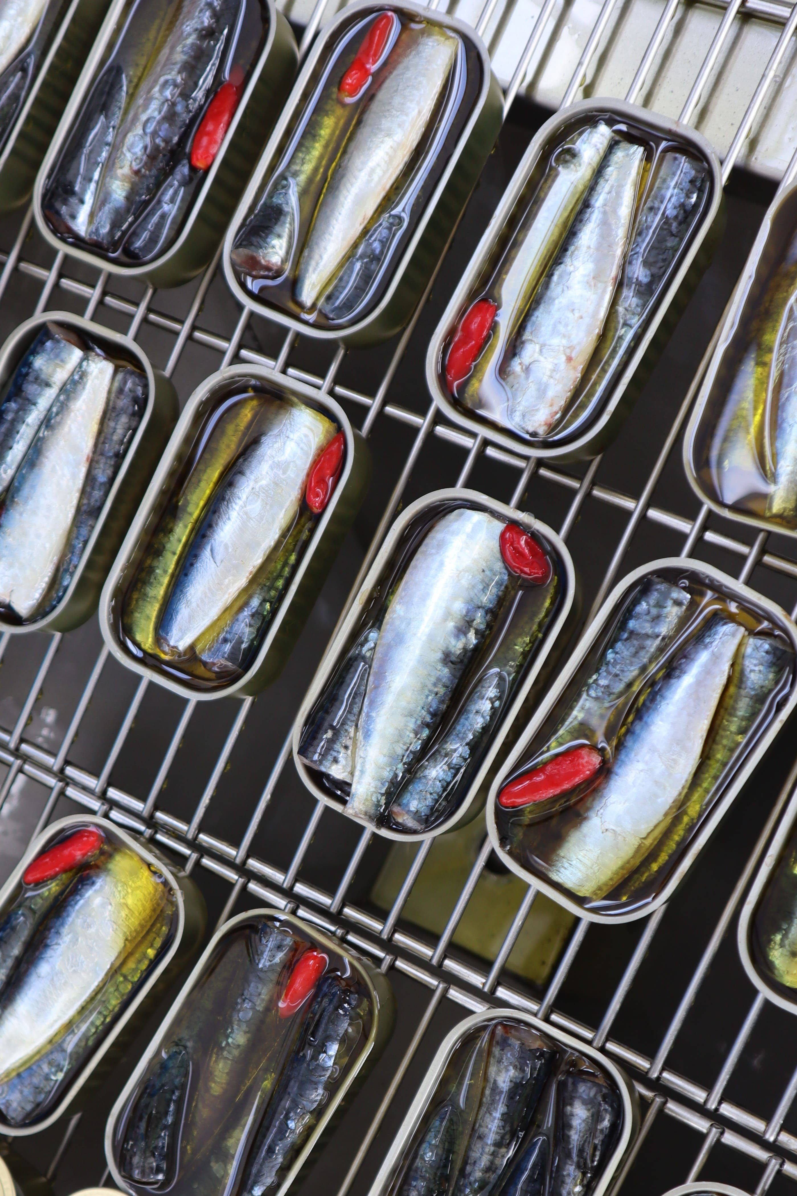 Sardinės su čili ir alyvuogių aliejumi | Papa Anzóis