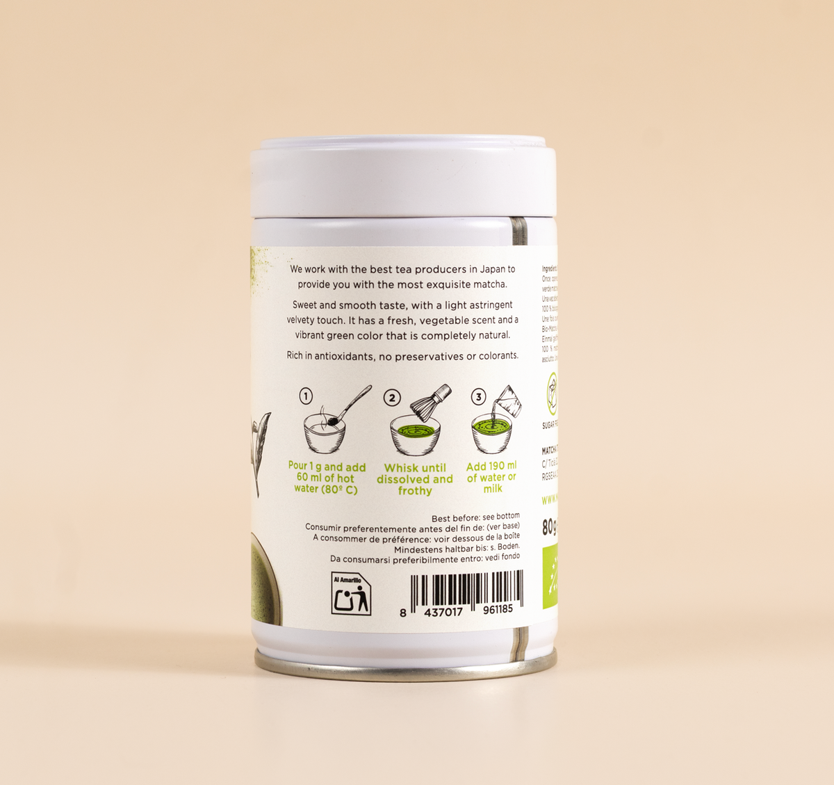 Ekologiška matcha „Original“, 80 g – 7 nuotrauka | Beata Nicholson