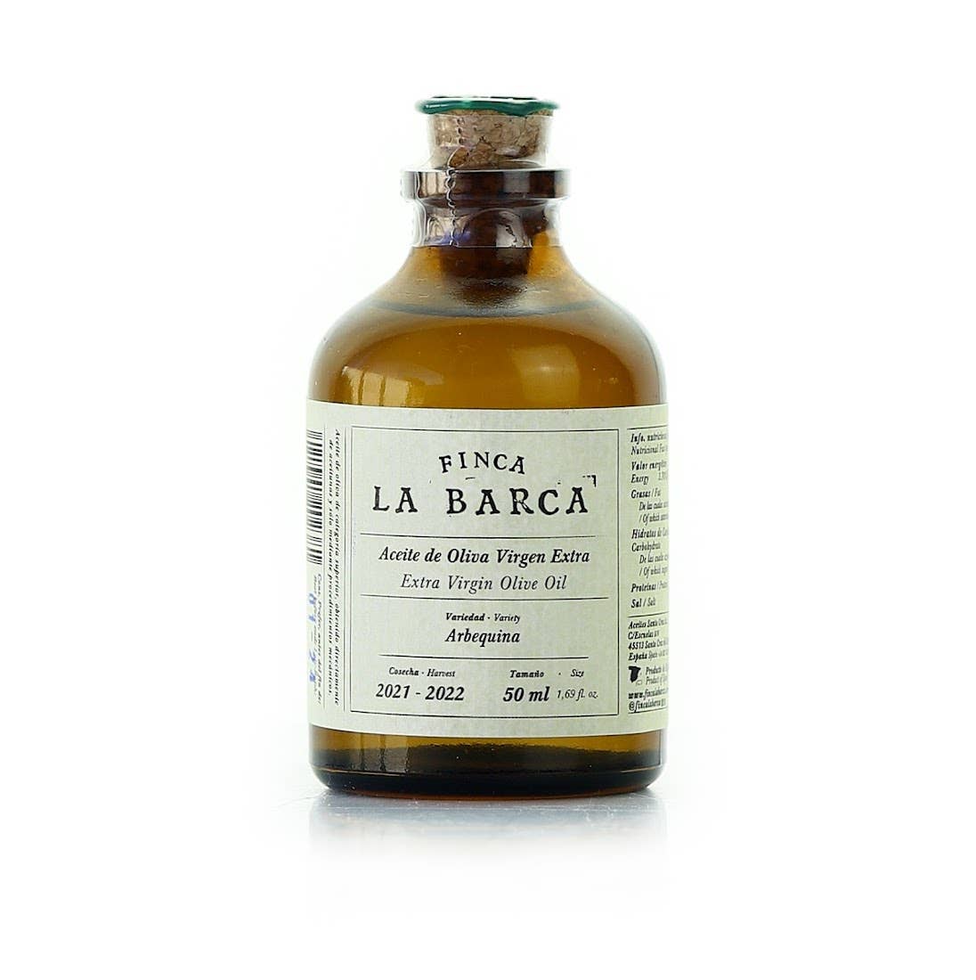 Estuche Regalo Aceites de Oliva "Ahumado y sin Ahumar" 4 bot Finca La Barca