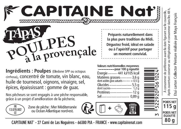 Aštuonkojis Provanso stiliumi | Captaine Nat – galinis vaizdas | Beata Nicholson