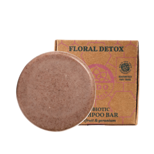 FLORAL DETOX: Šampūnas - probiotinis muilo gabalėlis