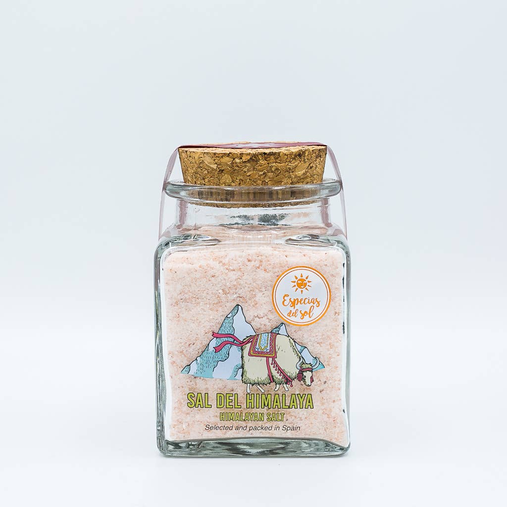 Himalajų rožinė druska – stiklainyje, 250 g.