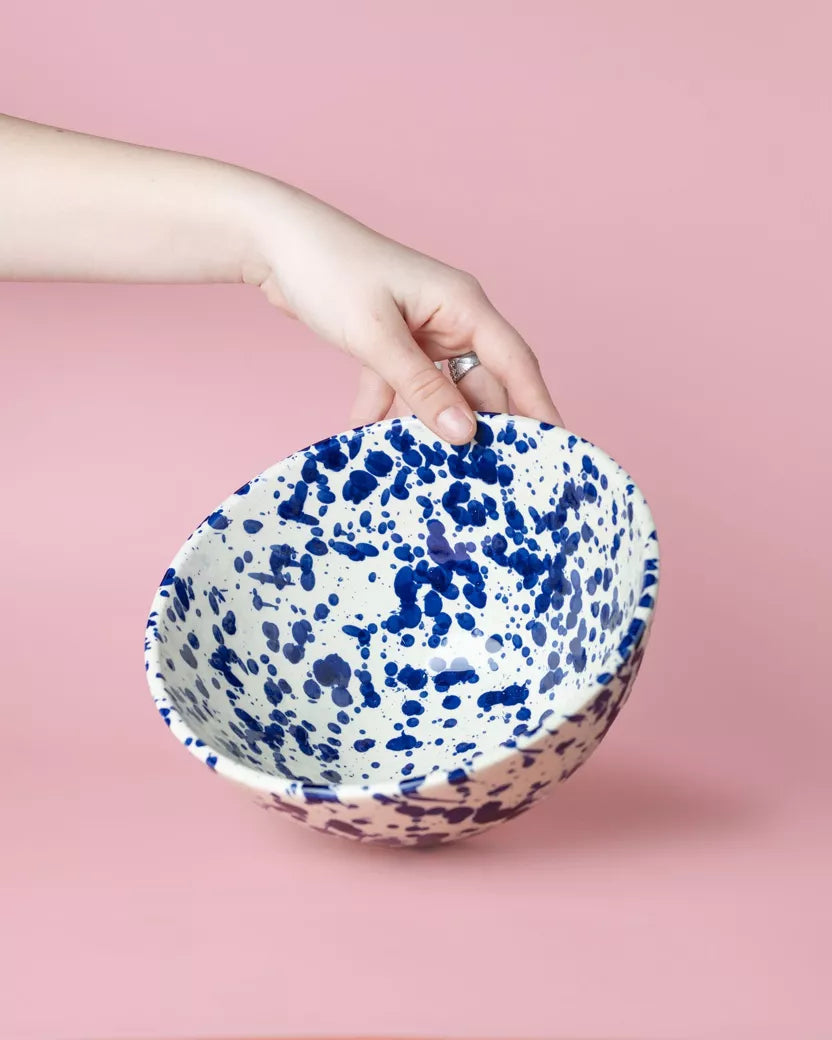 Keraminis salotų dubuo 1,5 l - 21 cm / PERSIJA – detalės vaizdas | Beata Nicholson