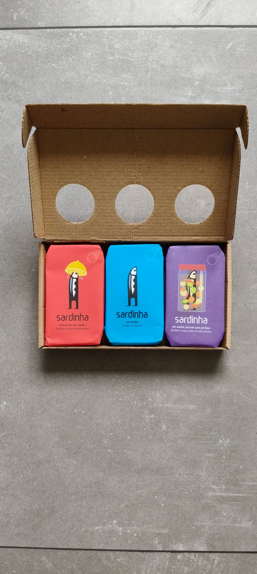 Sardinijos 3 skonių dėžutė | Sardinha