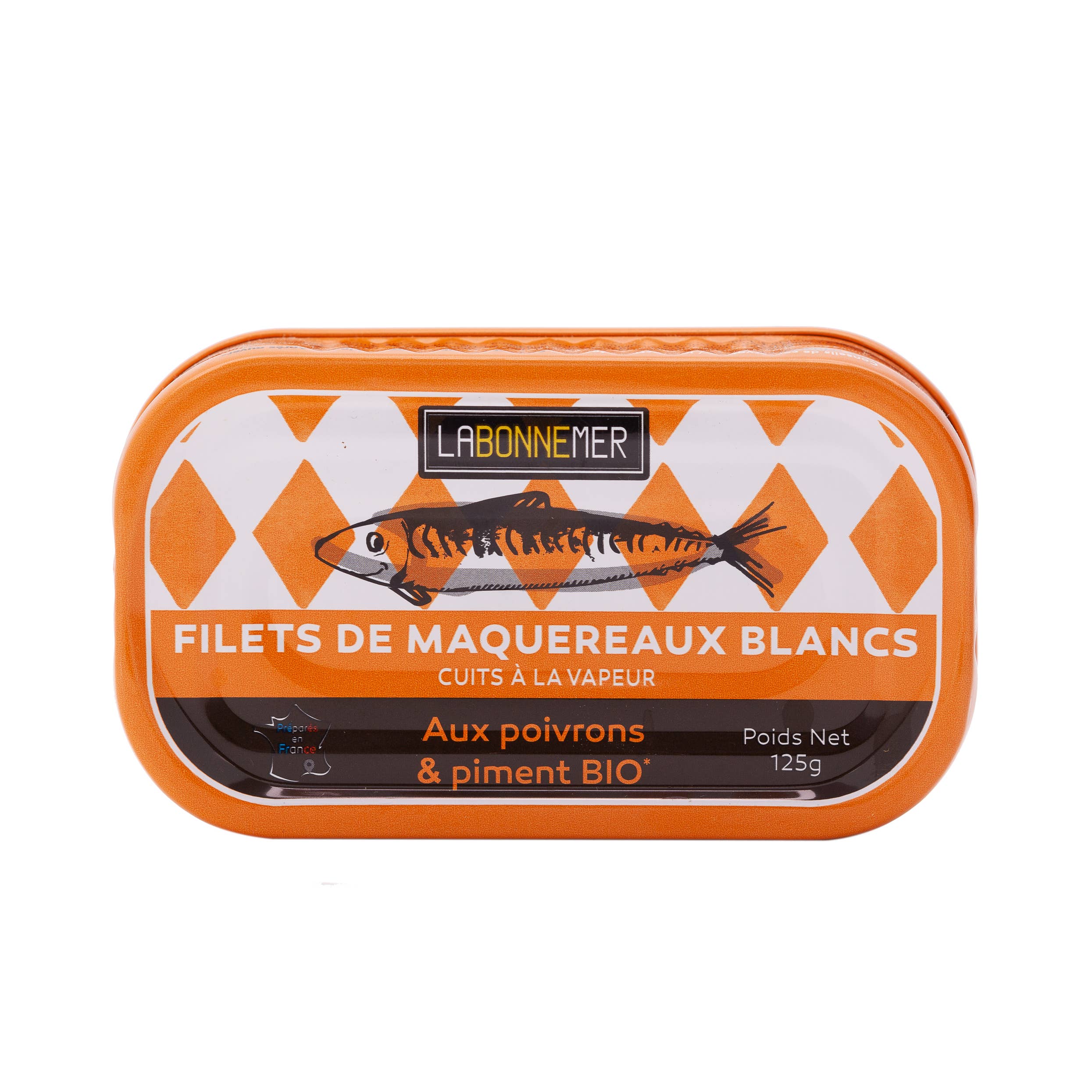 Skumbrės filė su ekologiškomis paprikomis ir čili pipirais | Ferrigno