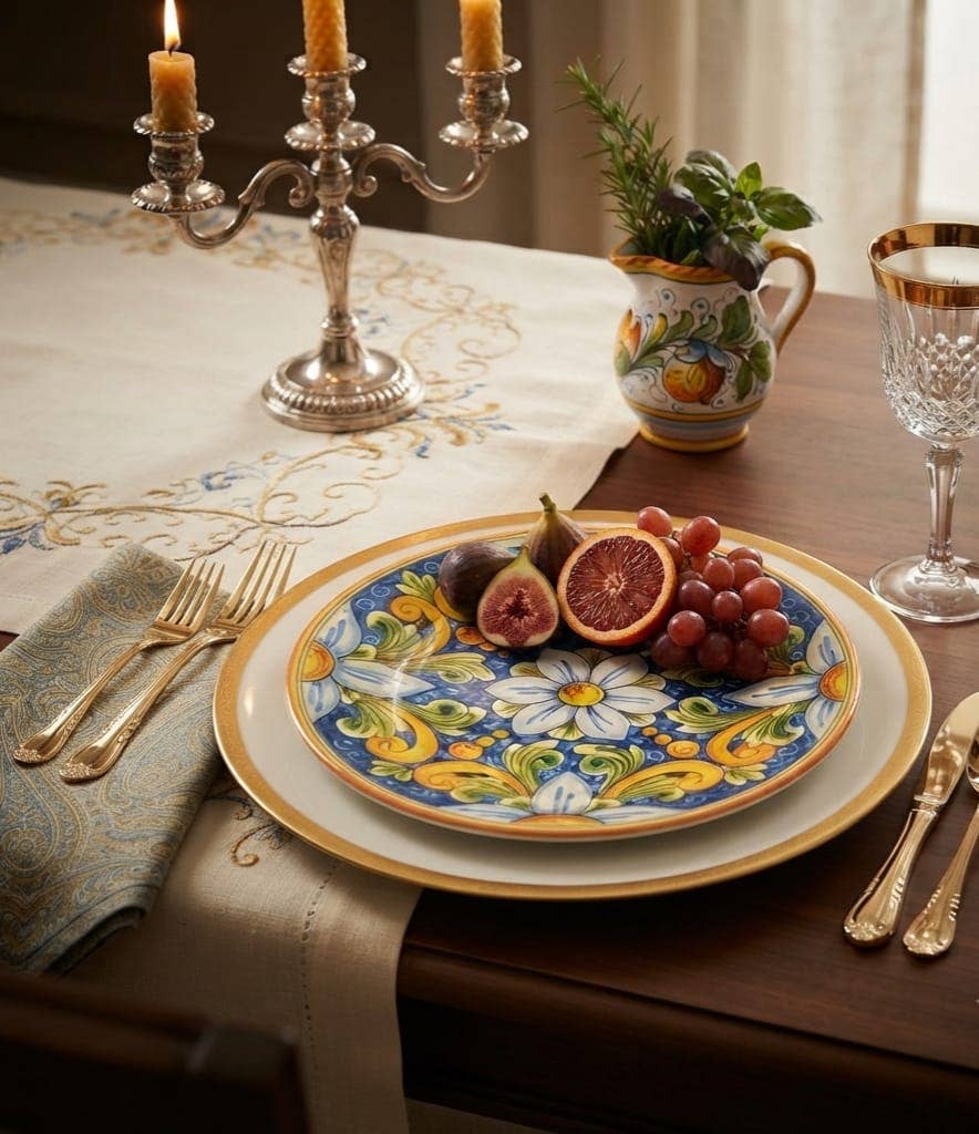 La Tradizione fruit plate, 6 assorted VdE Tivoli 1996