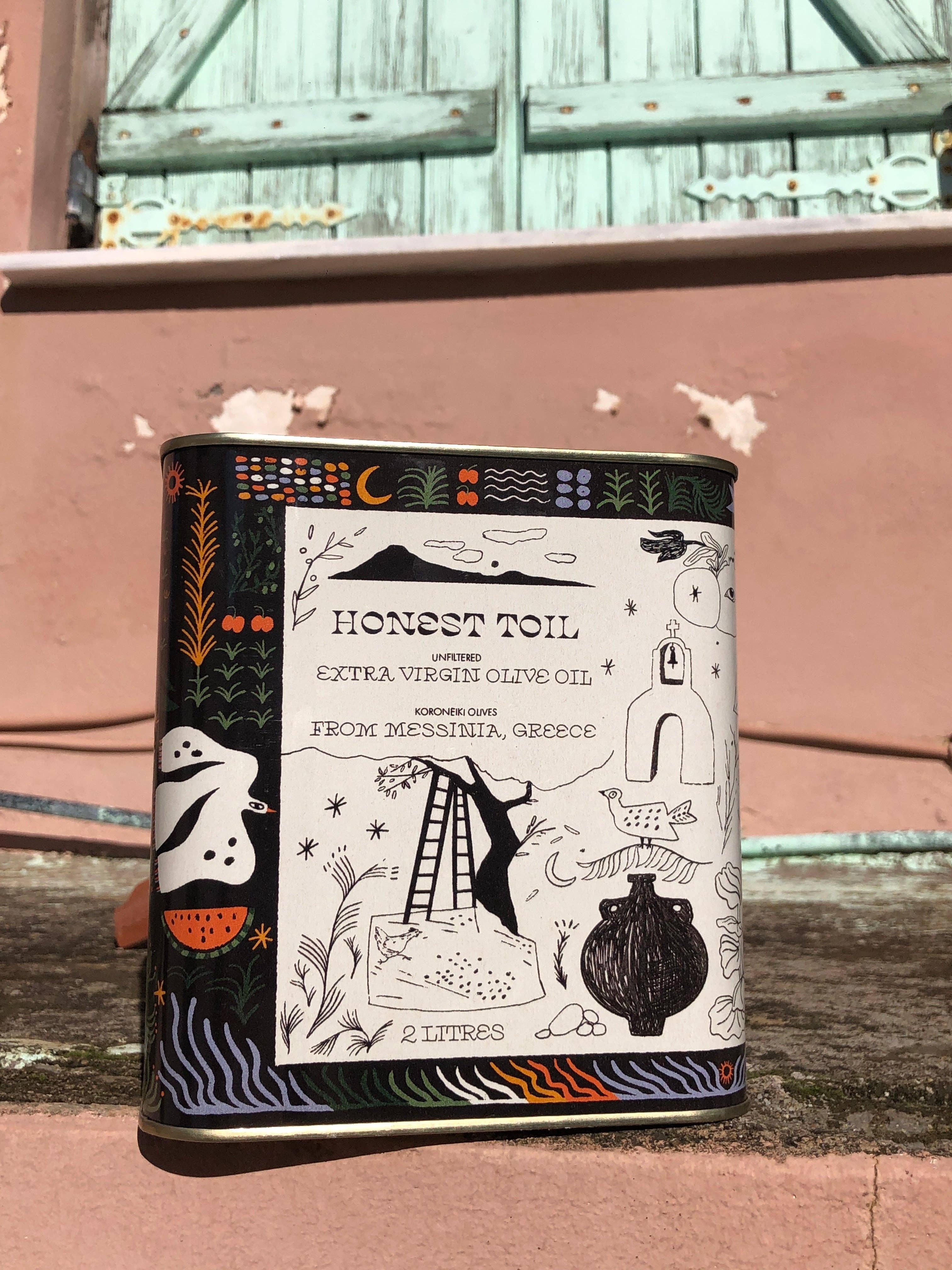 Švelnus, aromatingas, nedidelės partijos aliejus 🌿 nefiltruotas ypač tyras alyvuogių aliejus, 2 litrų skardinė