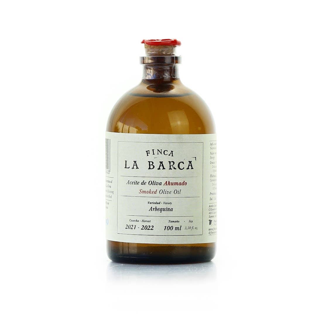 Estuche Regalo Aceites de Oliva "Ahumado y sin Ahumar" 2 bot Finca La Barca