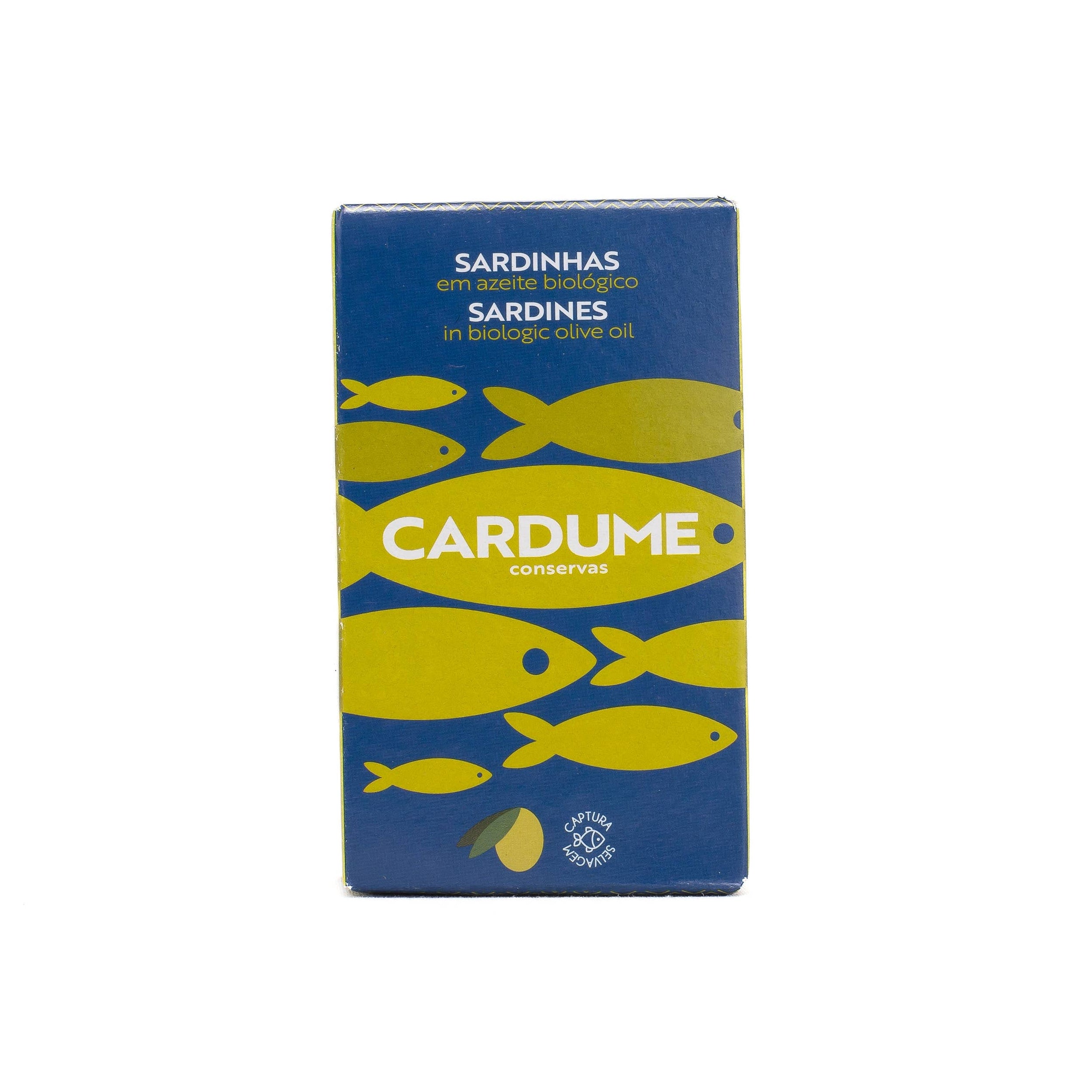 Sardines in Biological olive oil Conservas Cardume