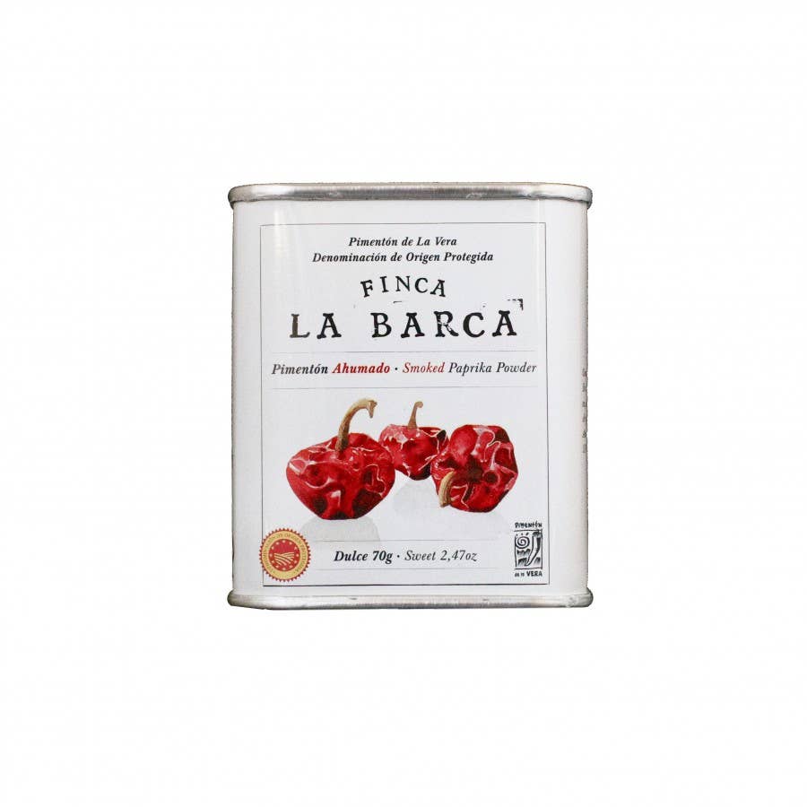 Pimentón de La Vera Lata Dulce 70g Finca La Barca