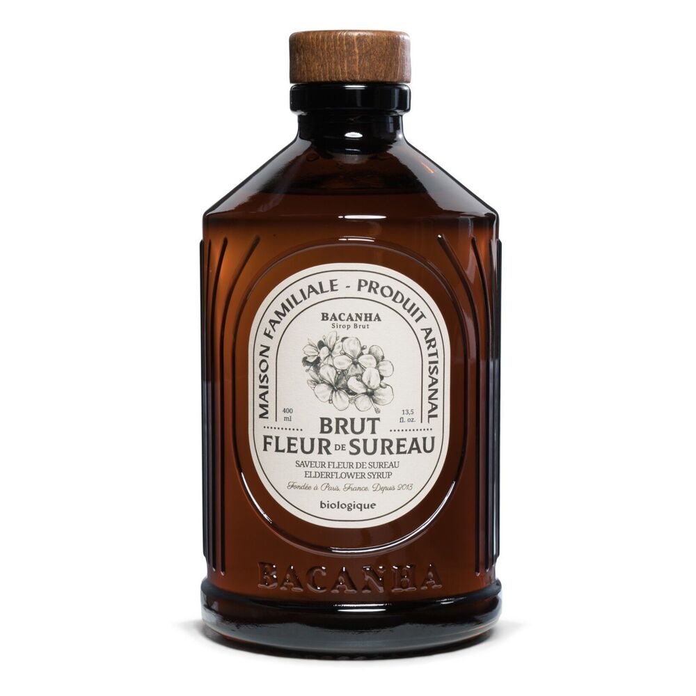 Natūralus šeivamedžių žiedų sirupas - ekologiškas - 400 ml | Bacanha Bacanha