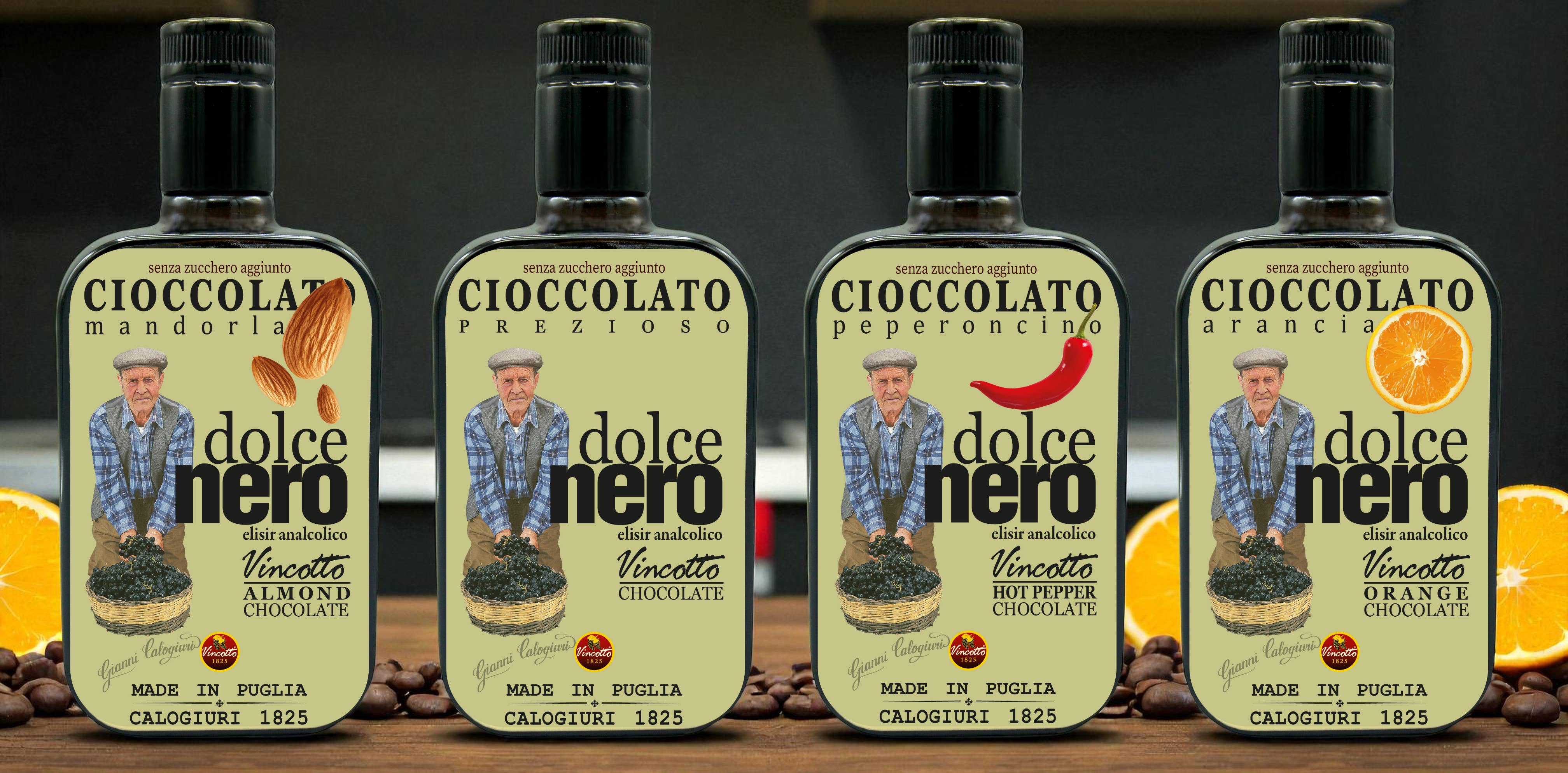 Ypatingas šokoladinis vynuogių eliksyras - Dolcenero Vincotto Chocolate