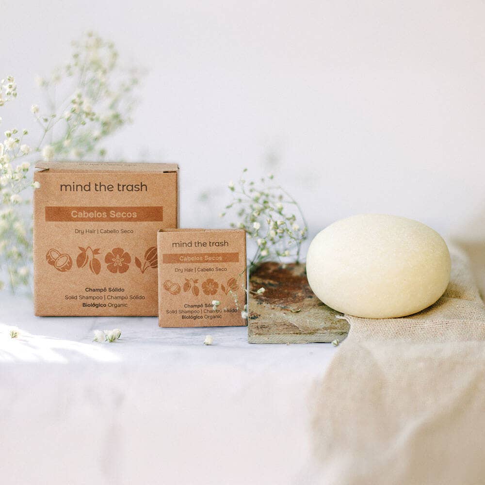 Solid Shampoo Dry Hair Travel Size - Mind The Trash – galinis vaizdas | Beata Nicholson