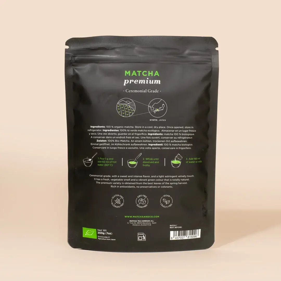Ekologiška ceremoninė matcha „Premium“, 80 g – 10 nuotrauka | Beata Nicholson