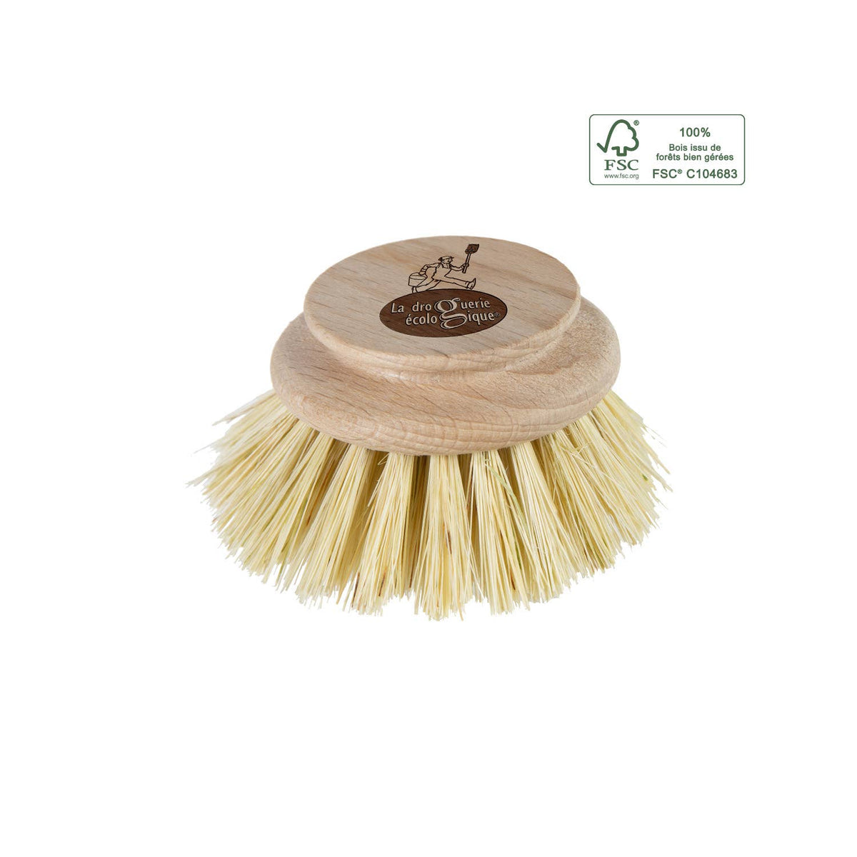 Refill Large Dish Brush Fiber - La Droguerie Ecodis - Grand Beau