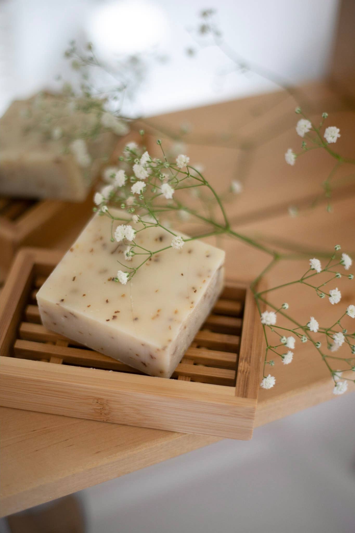 Bambukinis muilinės indas, kvadratiniam muilui Natural Eco