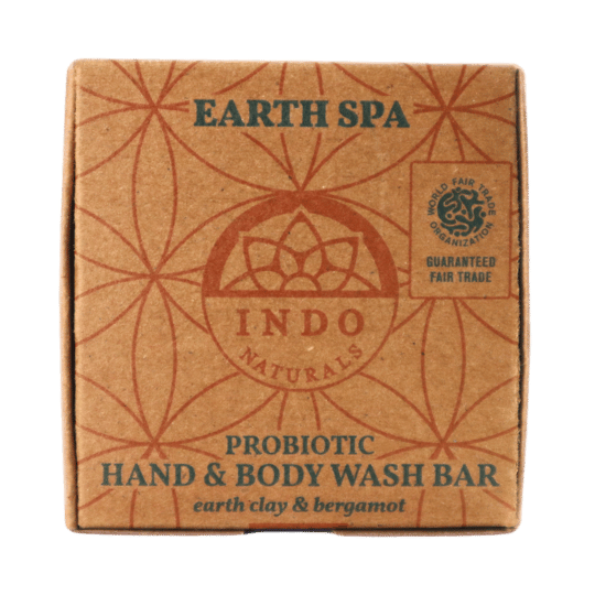 EARTH SPA: Body & Hand Wash - Probiotic Soap Bar