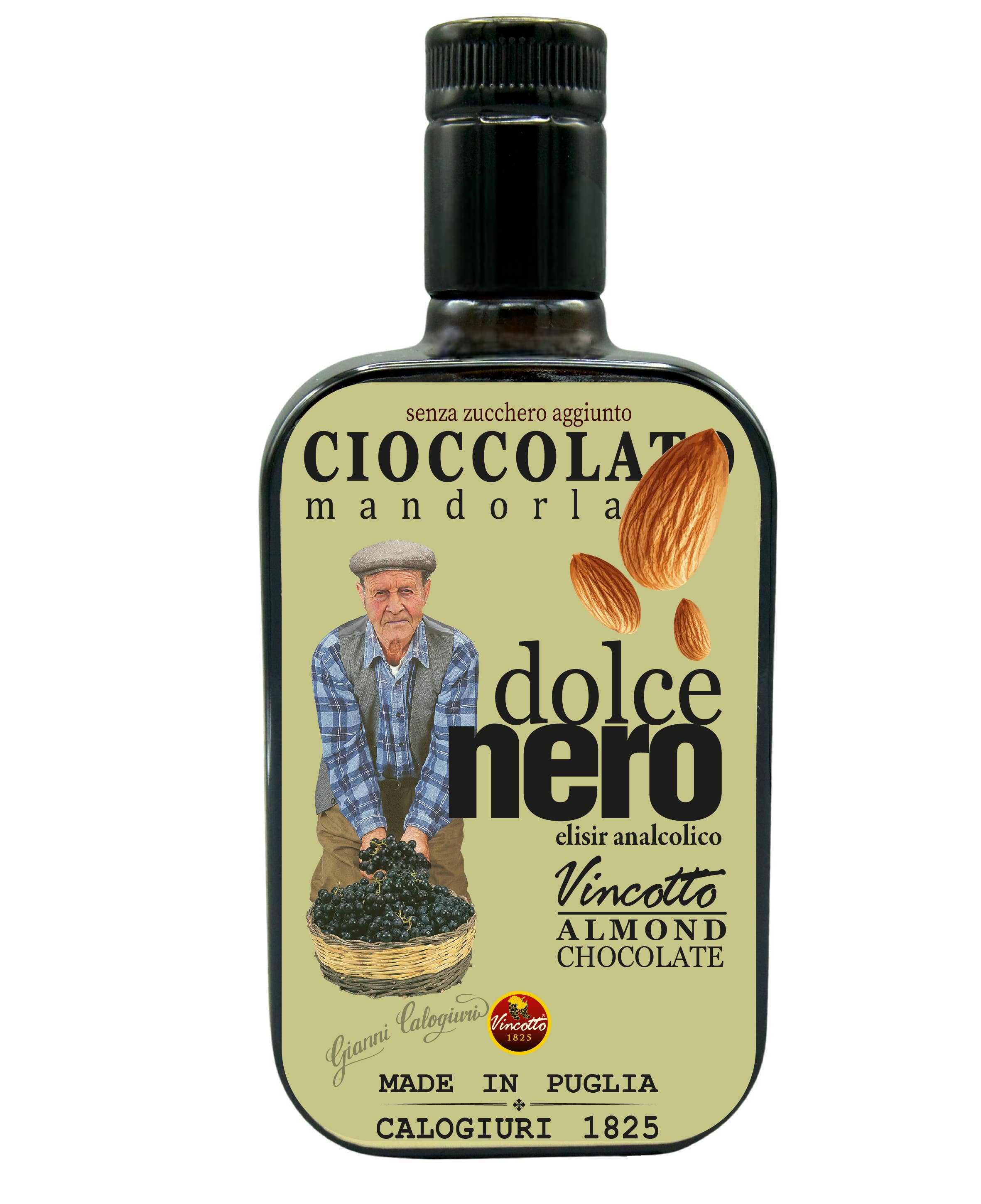 Ypatingas šokolado ir migdolų eliksyras - Dolcenero Vincotto Mandorlato