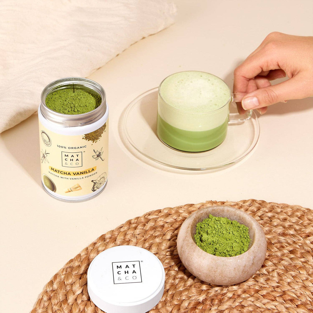 Ekologiška matcha su vanile, 30 g – 4 nuotrauka | Beata Nicholson