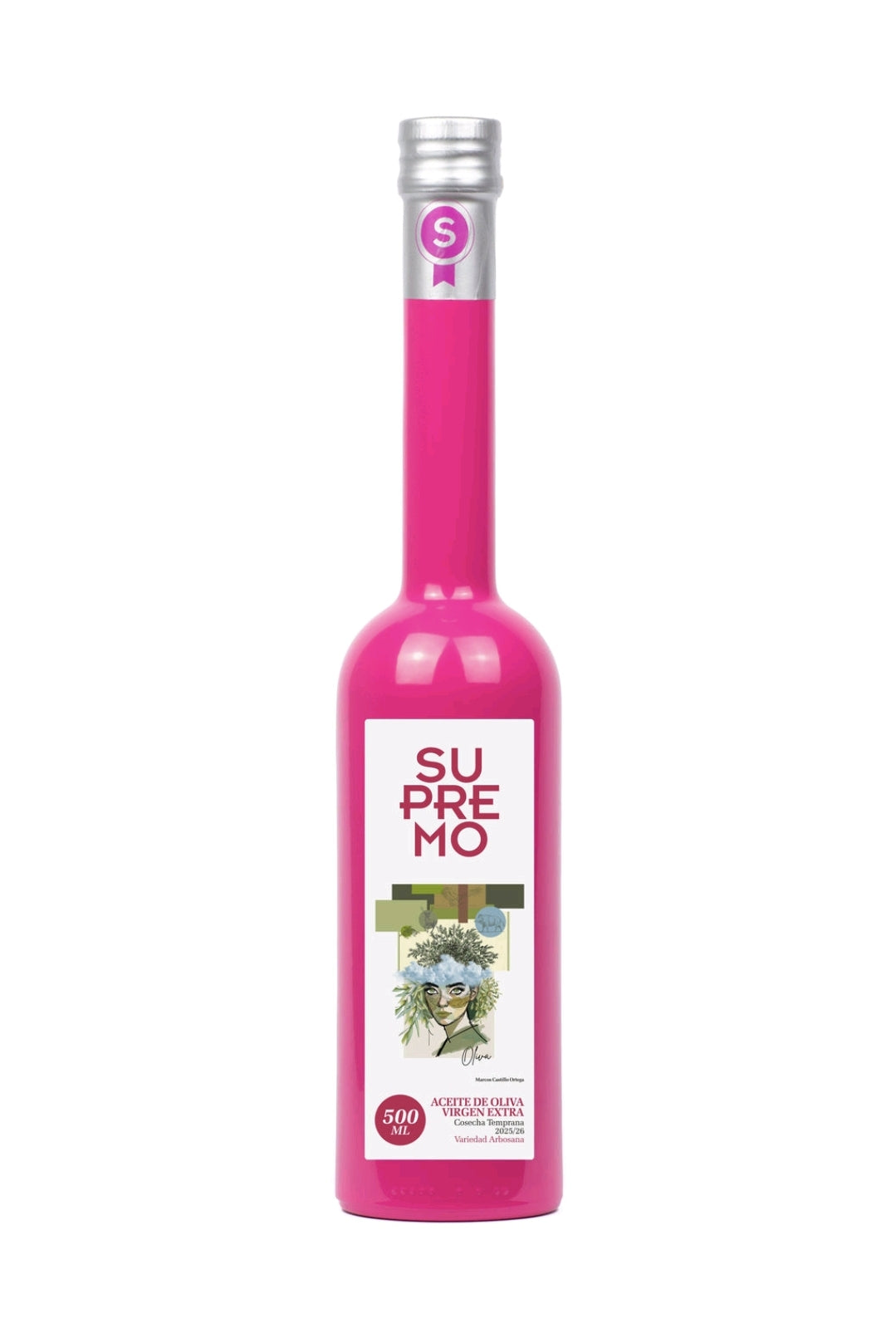 Supremo Arbosana alyvuogių aliejus, lengvas, nekartus iš Ispanijos 500 ml– alyvuogių aliejus Beatos.lt