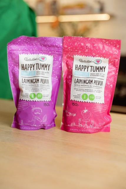 "Beatos virtuvė" Sėklų mišinys su migdolais "Laimingam Pilvui” 150g