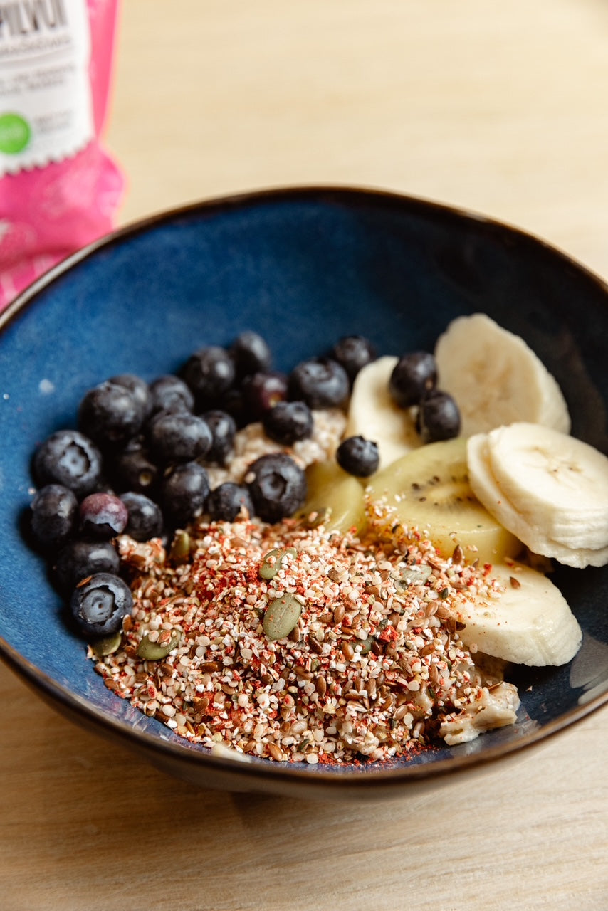 "Beatos virtuvė" Sėklų mišinys su braškemis "Laimingam Pilvui” 150g