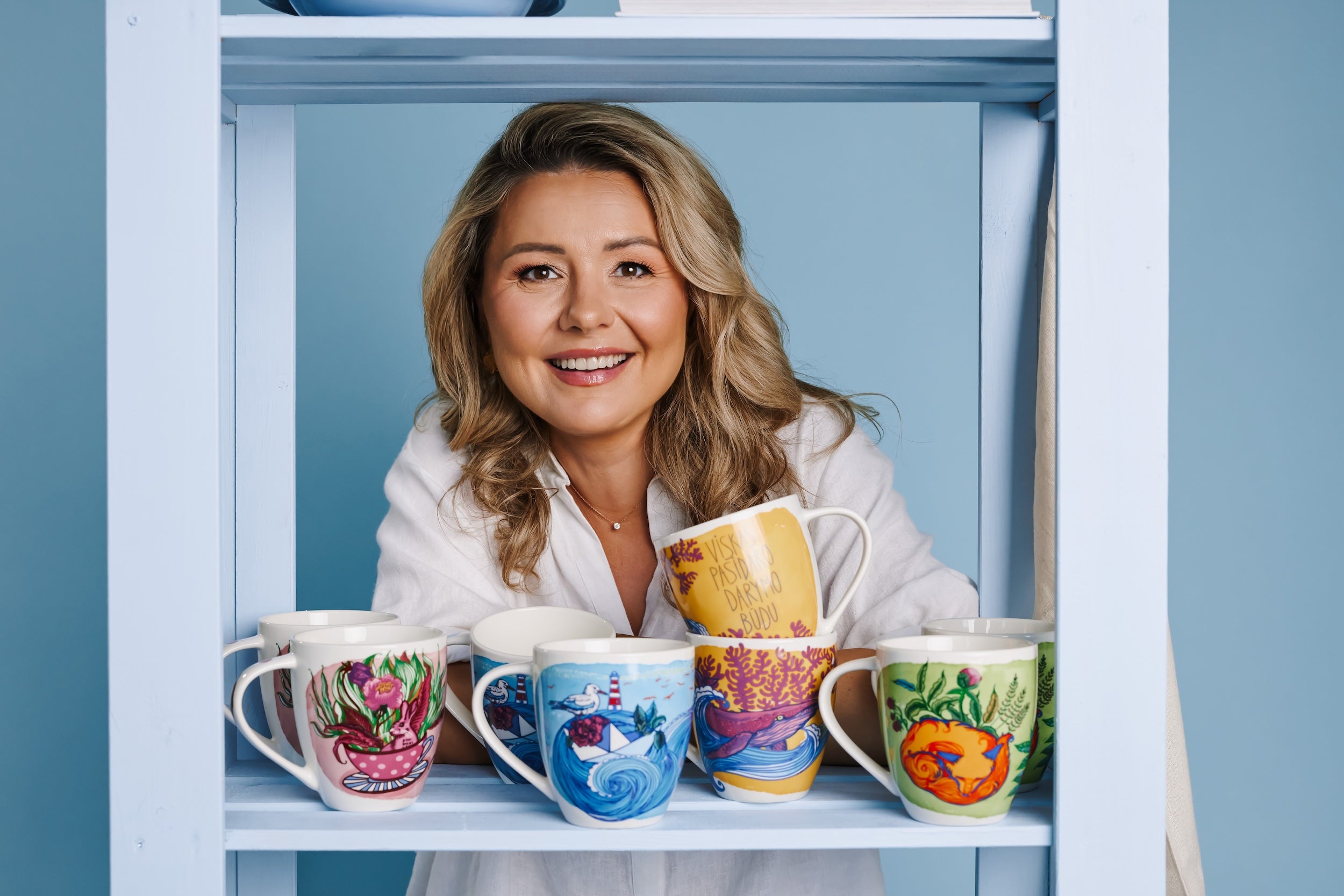 Puodelis VISKAS PASIDARO DARYMO BŪDU