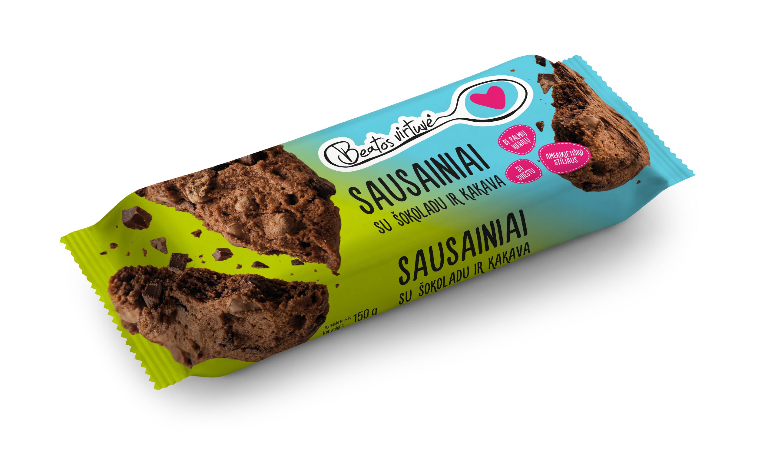 Sausainiai su šokoladu ir kakava, BEATOS VIRTUVĖ