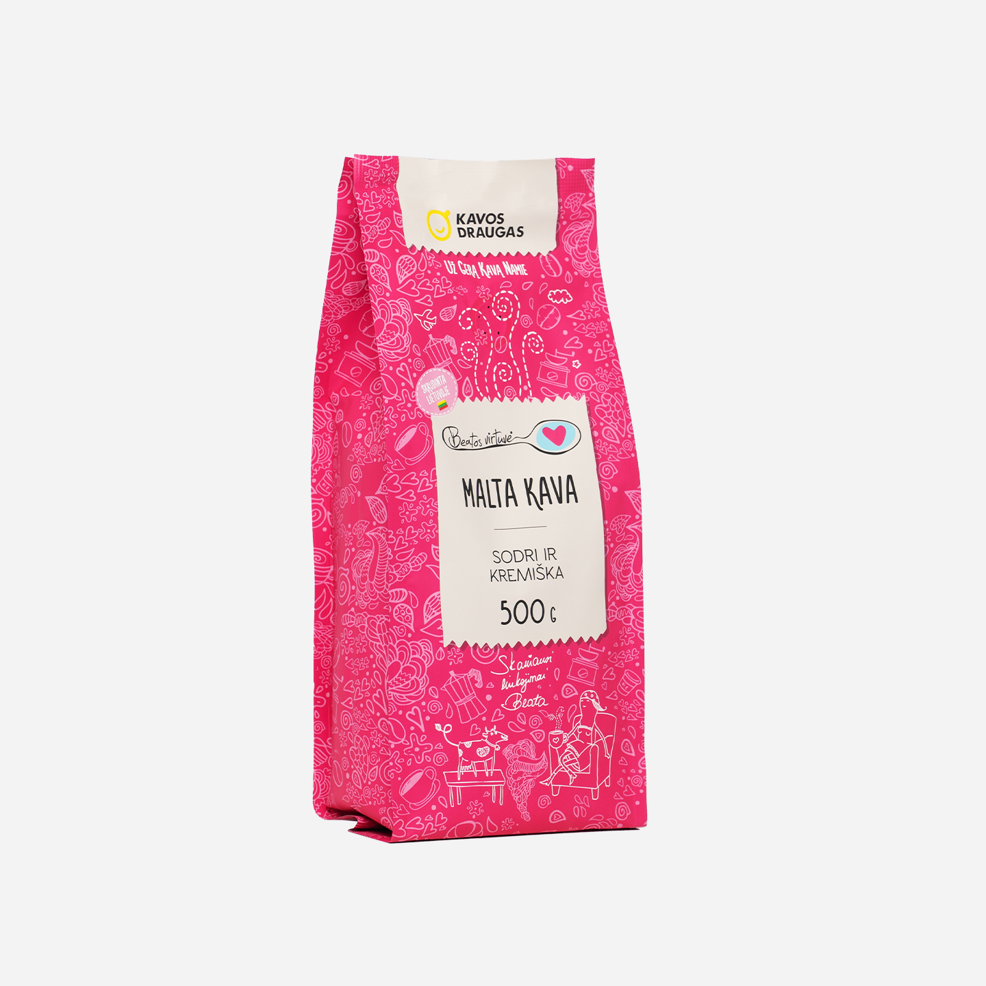 Malta kava BEATOS VIRTUVĖ, 500 g