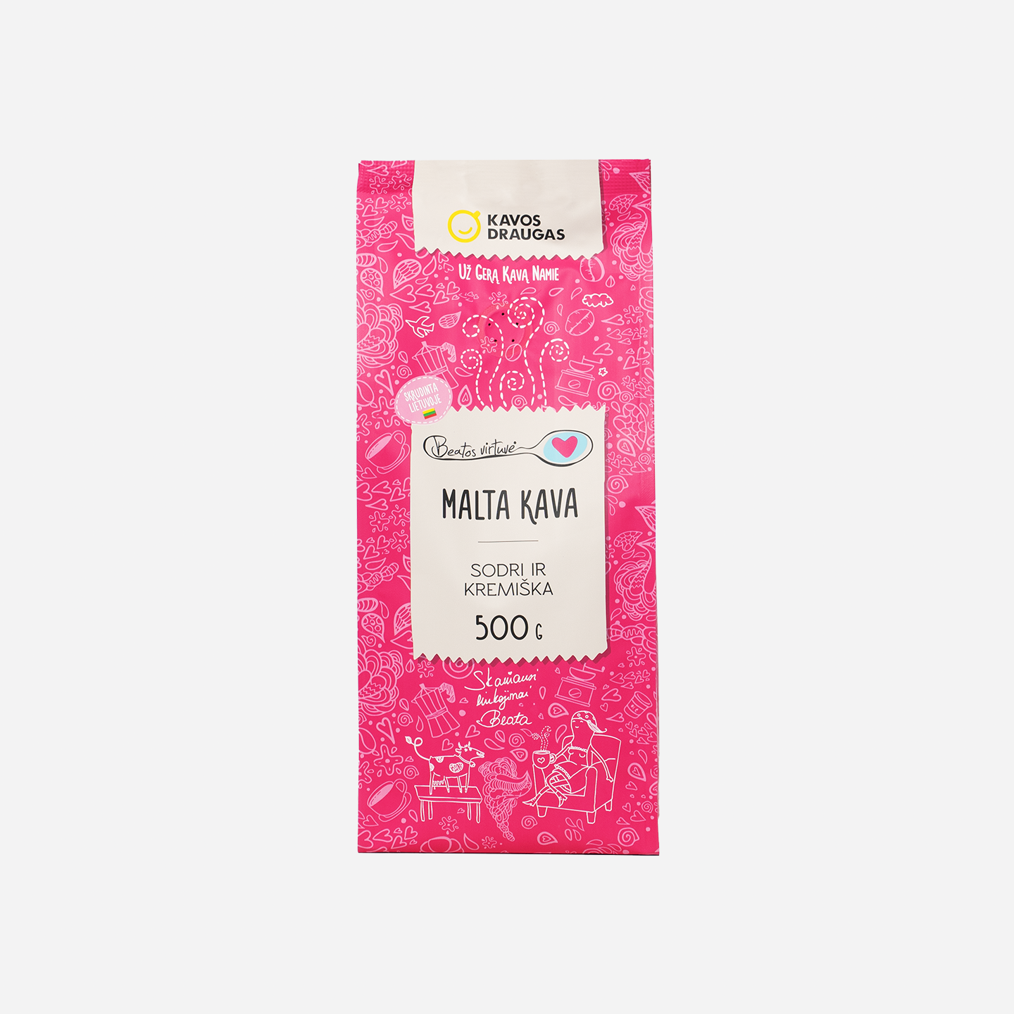 Malta kava BEATOS VIRTUVĖ, 500 g