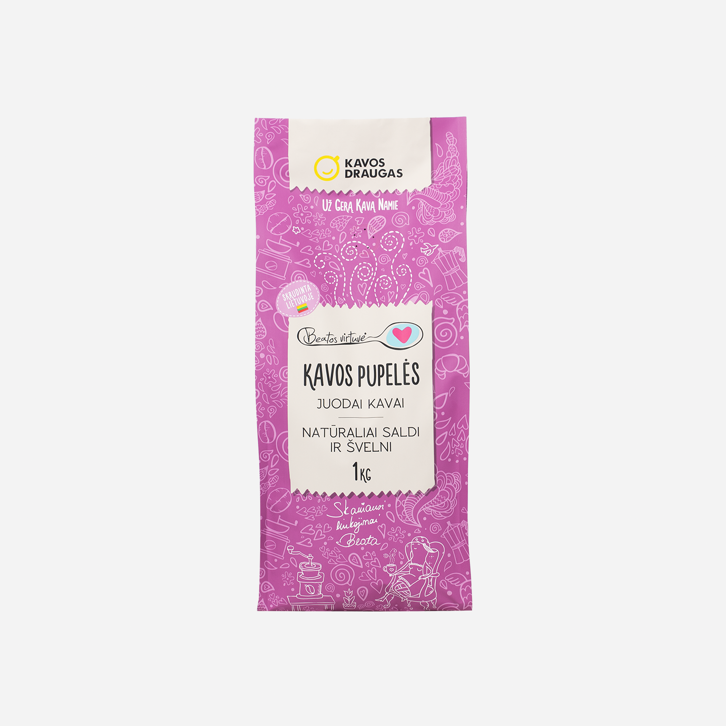 Kavos pupelės BEATOS VIRTUVĖ juodai kavai