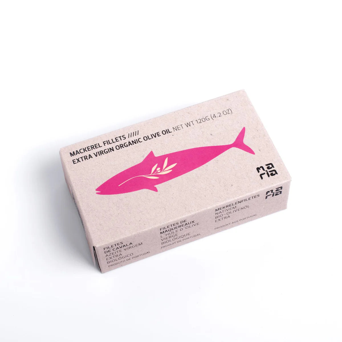 Skumbrės filė ekologiškame pirmo spaudimo alyvuogių aliejuje (BIO) | Maria Organic