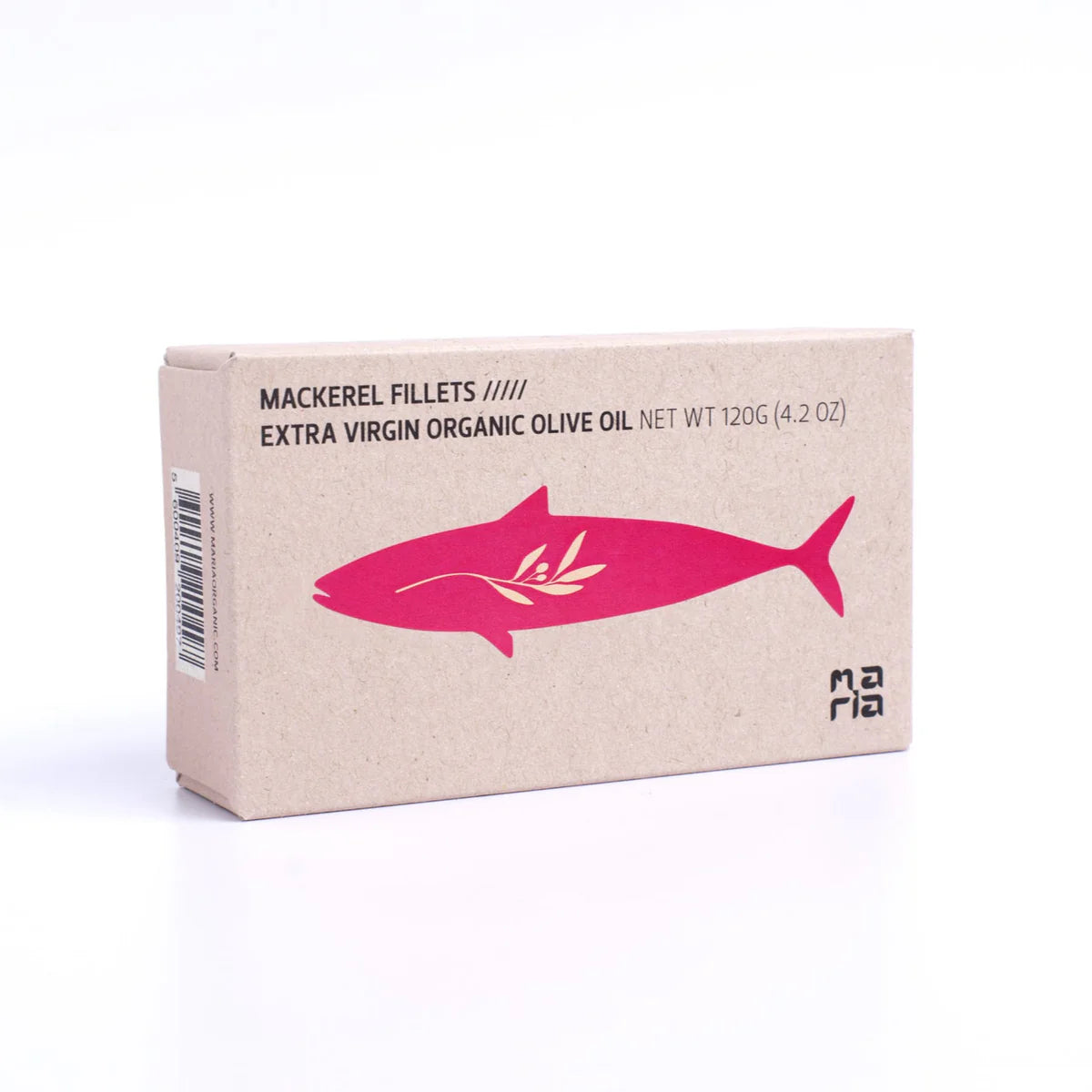 Skumbrės filė ekologiškame pirmo spaudimo alyvuogių aliejuje (BIO) | Maria Organic