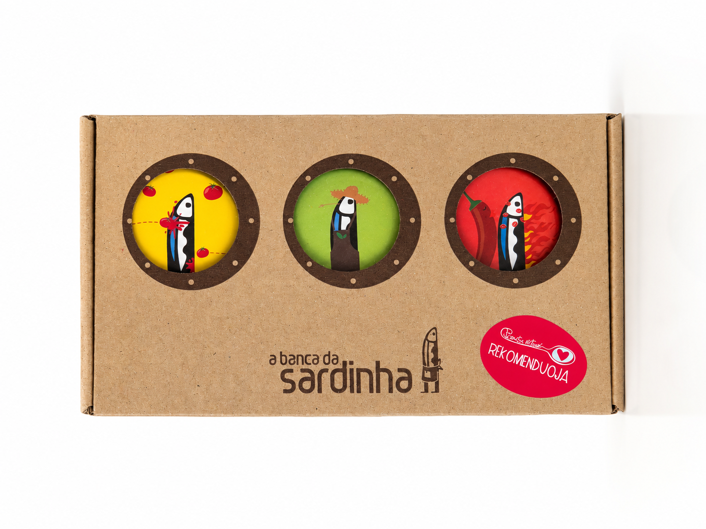 3 skonių sardinių rinkinys | Sardinha Beatos.lt