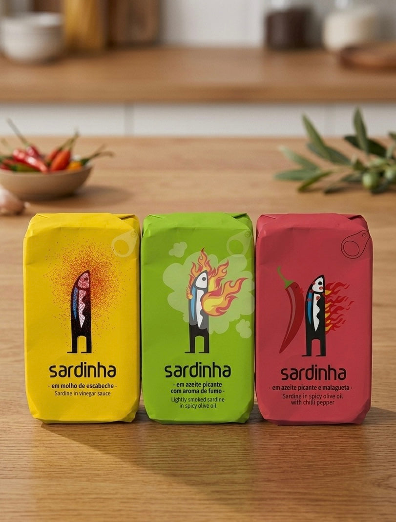 Sardinių trio su charakteriu – produkto nuotrauka | Beata Nicholson
