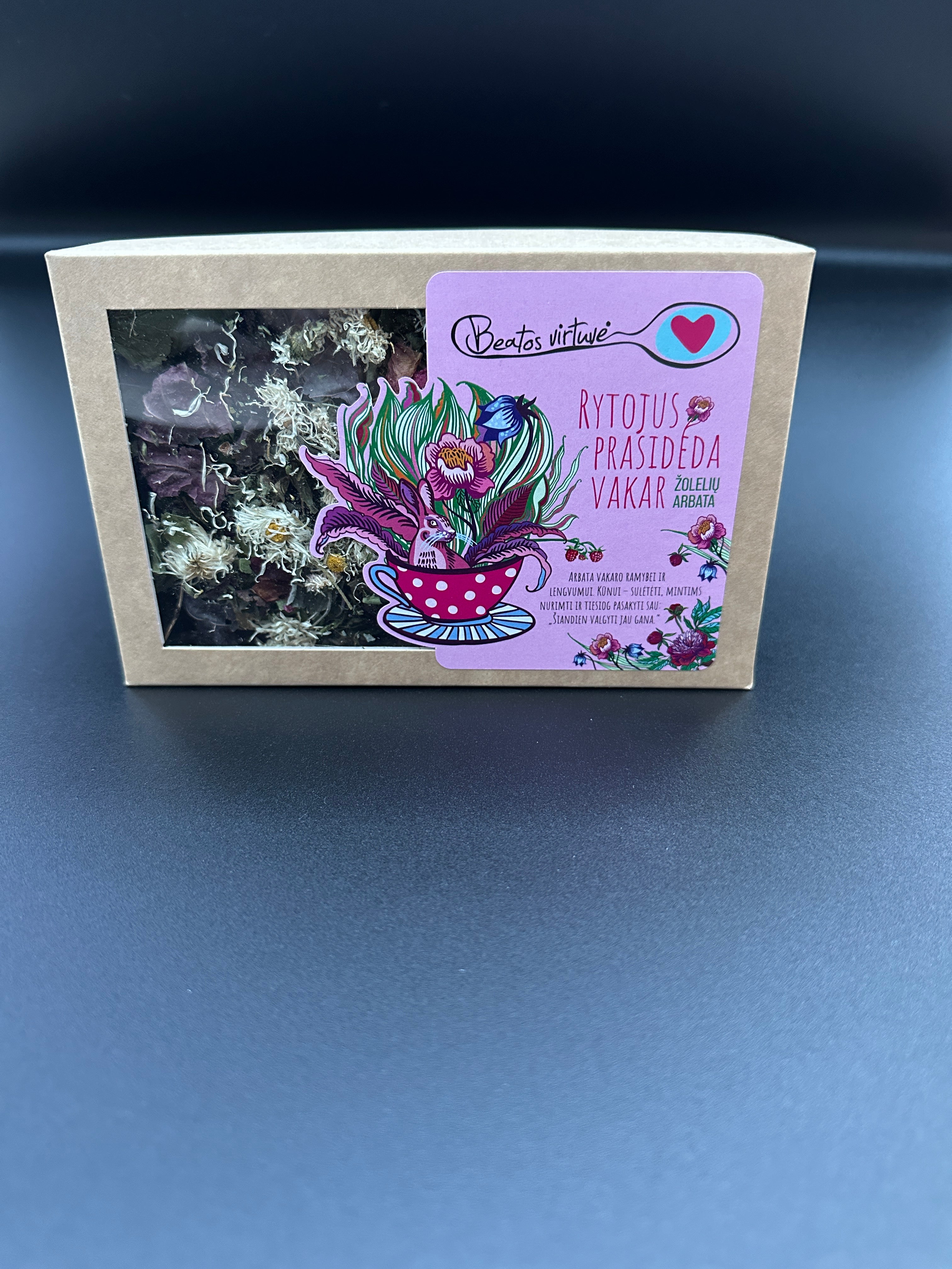 Beatos Žolelių arbata - Rytojus prasideda vakar