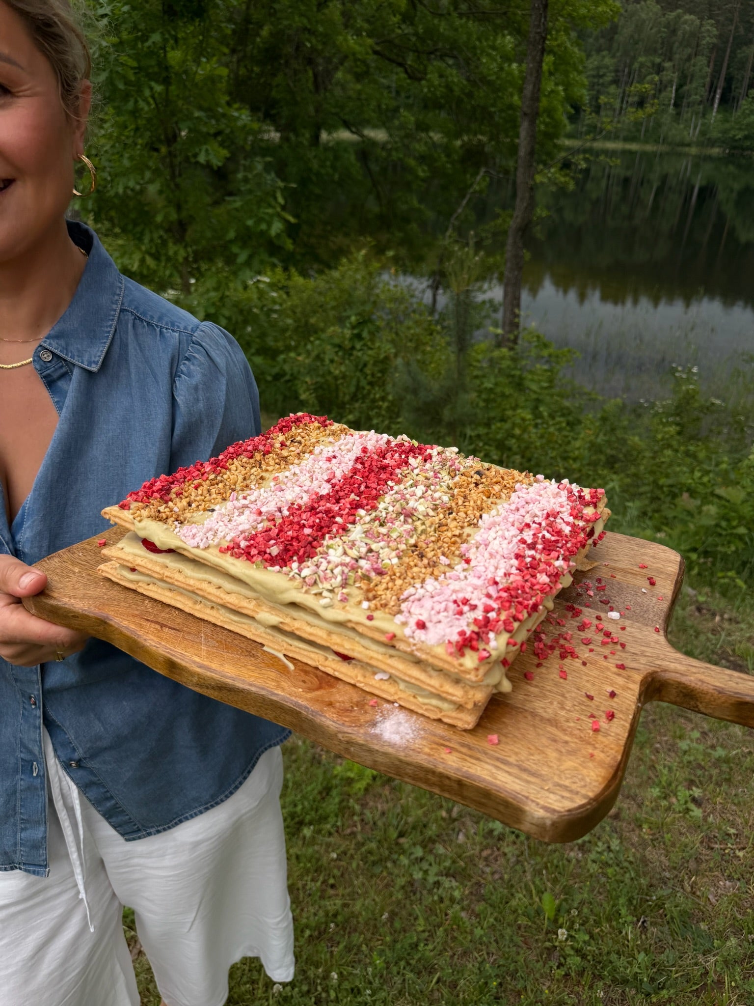 Liofilizuotų persikų gabaliukai „Tortų karalienė“ | Natūralūs pabarstukai, 7 g Beatos.lt