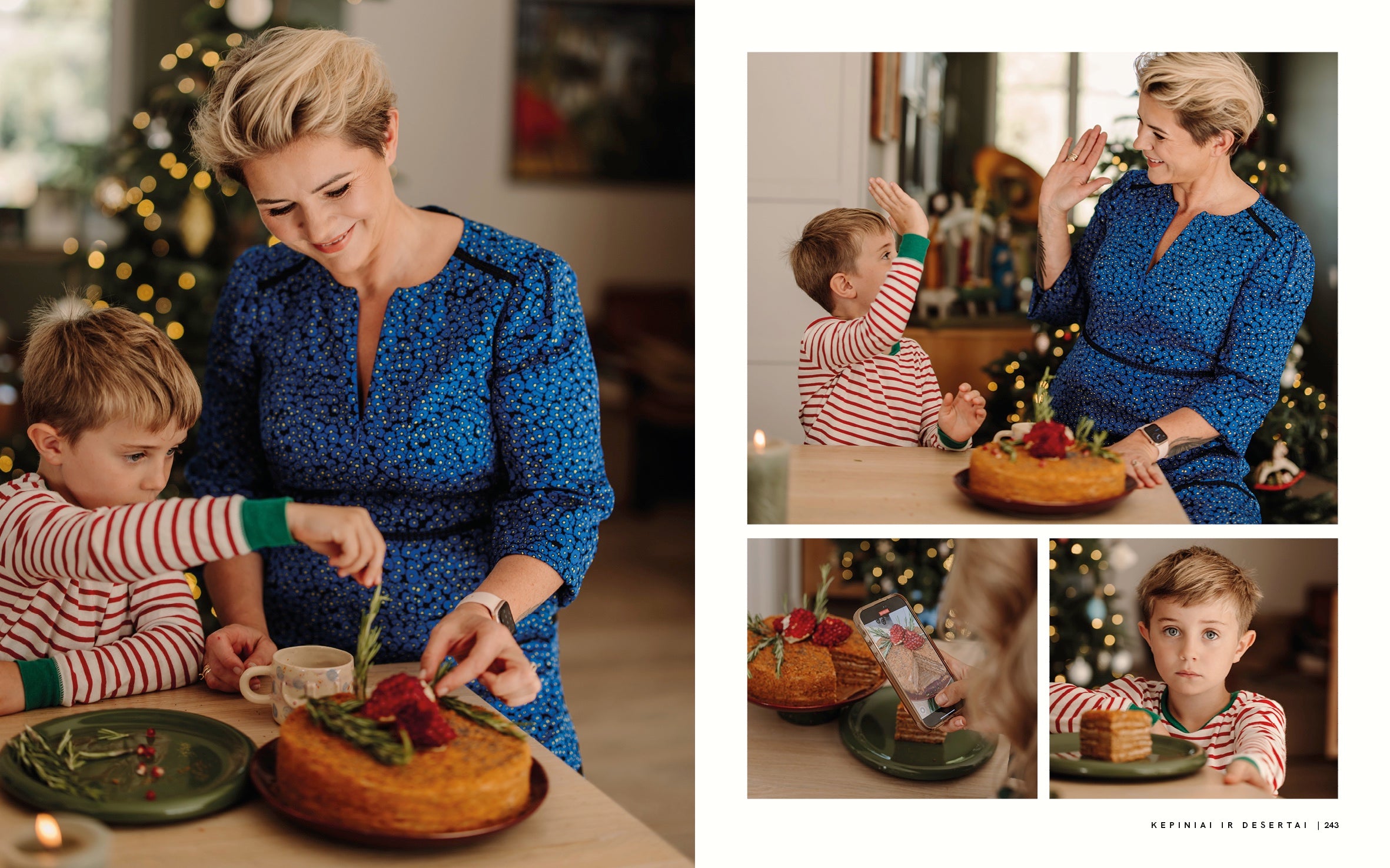 🎄 Kalėdų knyga su prabangiu dovanų pakavimu