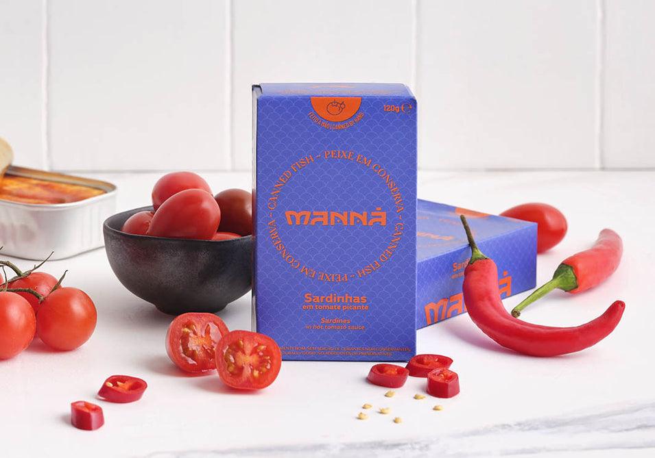 Sardinės aštriame pomidorų padaže | Manná